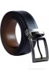 Global Leather Boys, Men, Girls, Women Formal, Casual, Party, Evening Tan, Black Genuine Leather Reversible Belt(Tan, Black)